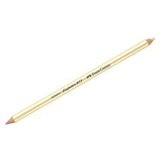 Faber-Castell Ластик-карандаш "PERFECTION" двухсторонний, для карандаша,чернил, шарик. ручки 7057