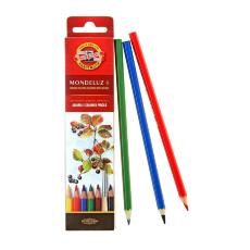 Набор высококачественных акв. цветных карандашей Mondeluz 6 цв, картон KIN