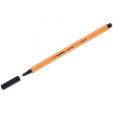 Ручка капиллярная Stabilo "Point 88" черная 0,4 мм Арт. 029026
