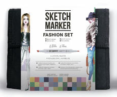 SKETCHMARKER Набор маркеров худож. Дизайн одежды (36шт.+сумка органайзер) 36fash   Япония