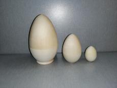 Яйцо 3 предмета, выс. 12 см Арт. 180