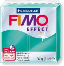 Fimo Effect пластика 56 гр, №504 Полупрозрачный зеленый