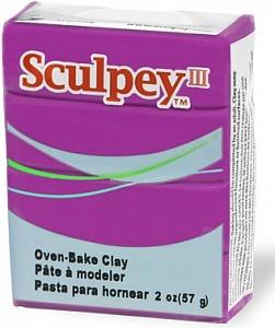 Sculpey III пластика 57 гр, №515 Сиреневый