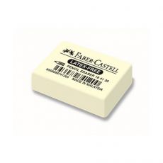 Ластик Faber Castell "Latex-Free 7041", прямоугольный, синтетич. каучук, 40*27*13 мм  184120