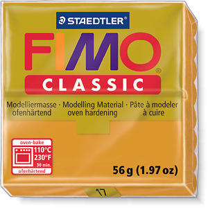 Fimo Classic пластика 56 гр, №17 Охра