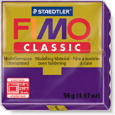 Fimo Classic пластика 56 гр, №6 Лаванда