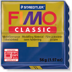 Fimo Classic пластика 56 гр, №33 Ультрамарин