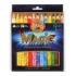 Набор цветных пастельных трехгранных карандашей Koh-i-noor Magic, 12 цв+блендер 3408
