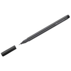 Faber-Castell Ручка капиллярная GRIP FINEPEN трехгранная, толщина - 0,4 мм, черная Арт.151699