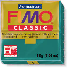 Fimo Classic пластика 56 гр, №38 Бирюзовый