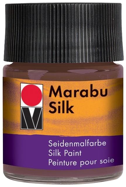 Marabu Краски по шелку Silk, 50 мл, коричневый  045