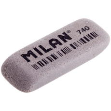 Ластик Milan 740, скошенный, натур. каучук, 52*19*7 мм