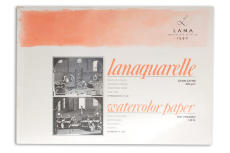 LANA Альбом-склейка для акварели"Lanaquarelle", 300г,20 л, 23 * 31 см,100% хлопок гладкая 15023363