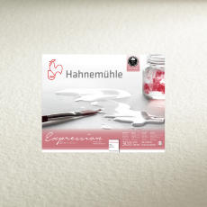 Hahnemuhle Альбом-склейка для акварели,"Expression" 24*30 см, 20 л,100% хлопок, cредн.зерно,300 г/м2