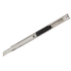 Нож канцелярский 9 мм OfficeSpace металлический Арт.271481