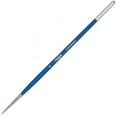 Синтетика круглая кор. голубая ручка № 0  Гамма