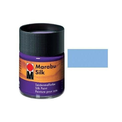 Marabu Краски по шелку Silk, 50 мл, синий пастельный